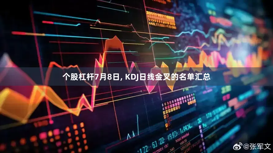 个股杠杆7月8日, KDJ日线金叉的名单汇总